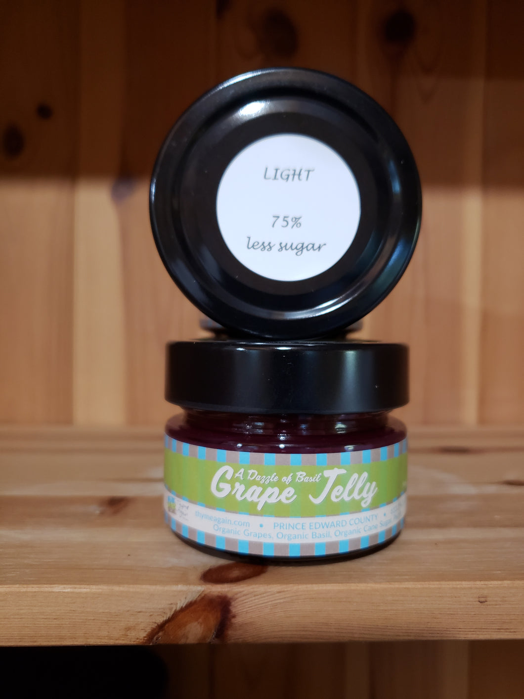 A Dazzle of Basil Grape Jelly - 106ml