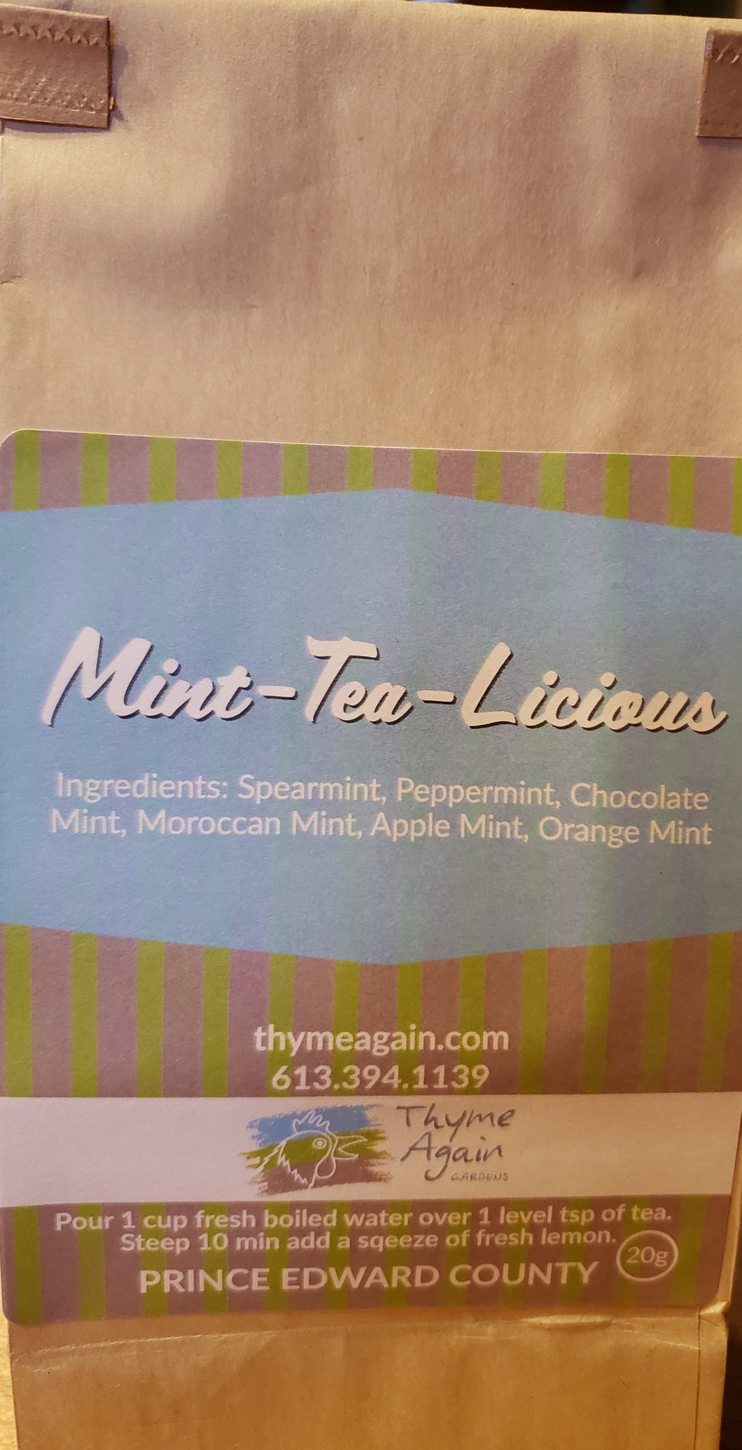 Herbal Tea: Mint-Tea-Licious