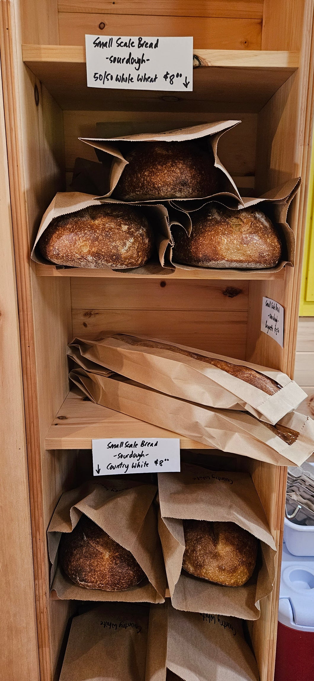 FRESH Small Scale Sourdough Bread