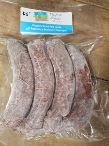 Lamb Sausage  - Rosemary Bratwurst