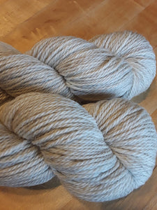 Yarn: "Bella" 3 ply DK weight - natural light grey