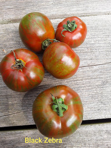 Tomato: Black Zebra - seeds